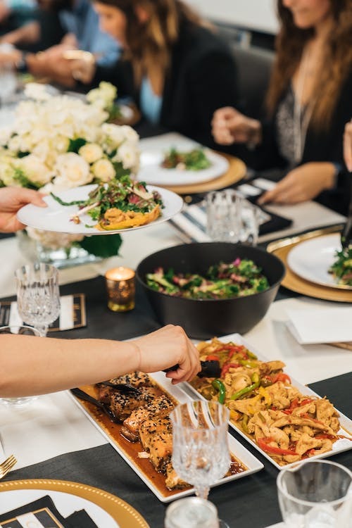 free-photo-of-dinner-party-food